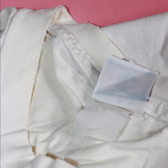 VINTAGE Hard Rock Cafe Chicago White Thrashed Tee - Picture 8 of 11